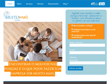 Tablet Screenshot of muitomaisselecao.com.br